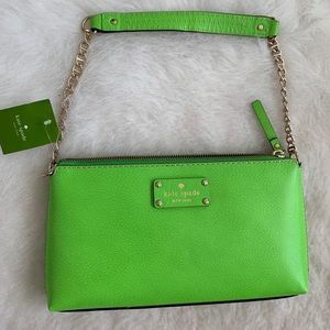 NWT Kate Spade Chain Clutch